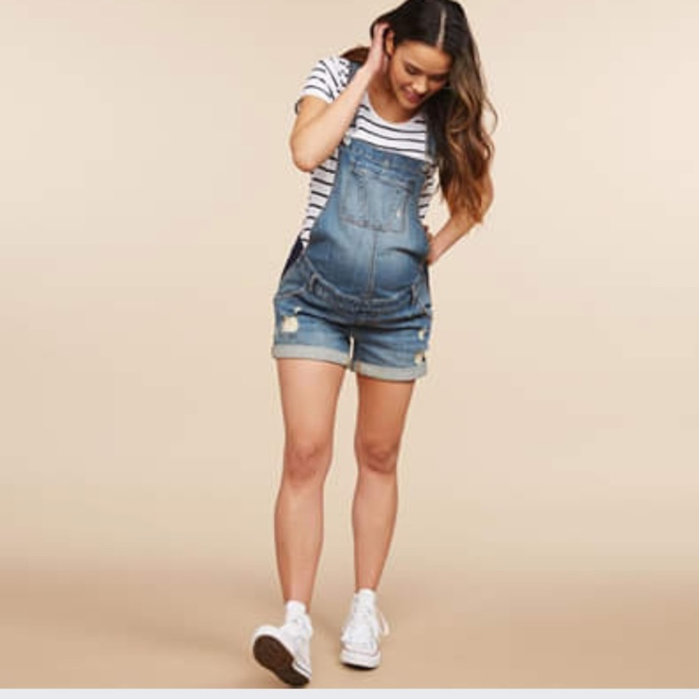Motherhood maternity shortalls M